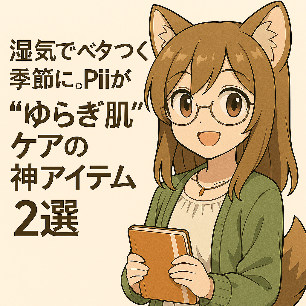 湿気でベタつく季節に