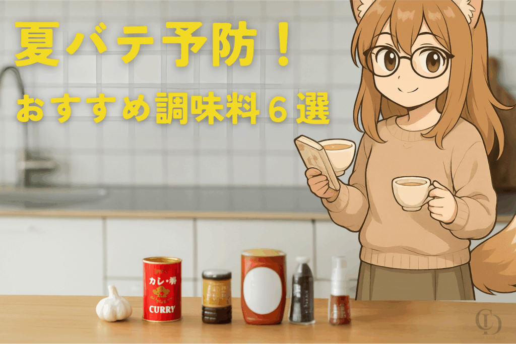 夏バテ予防！おすすめの調味料６選